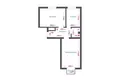 2 room apartment 50 m² Warsaw, Poland