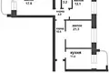 3 room apartment 82 m² Muchaviecki sielski Saviet, Belarus