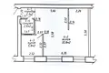 Appartement 1 chambre 43 m² Homiel, Bélarus