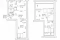 Wohnung 3 zimmer 76 m² Minsk, Belarus