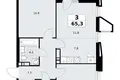 Квартира 3 комнаты 65 м² район Коммунарка, Россия