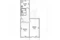 Apartamento 2 habitaciones 44 m² Muchaviecki sielski Saviet, Belarús