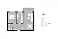Wohnung 2 zimmer 37 m² Warschau, Polen