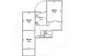 Квартира 3 комнаты 67 м² Мухавецкий сельский Совет, Беларусь