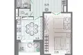 Квартира 1 комната 45 м² Минск, Беларусь