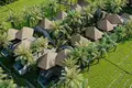 Wohnkomplex Complex of villas with a restaurant, Ubud, Bali, Indonesia