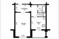 Квартира 1 комната 41 м² Минск, Беларусь