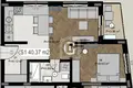Apartamento 1 habitación 40 m² Bar, Montenegro