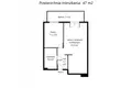 Pokój 2 pokoi 47 m² Warszawa, Polska