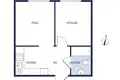Appartement 2 chambres 38 m² Varsovie, Pologne