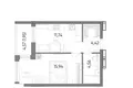 Appartement 1 chambre 39 m² Kaliningrad, Russie