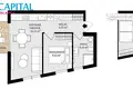 3 room apartment 50 m² Palanga, Lithuania