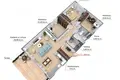 House 80 m² Pusalota, Lithuania