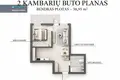 Wohnung 2 zimmer 39 m² Vilnius, Litauen