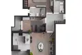 Квартира 2 комнаты 72 м² Средиземноморский регион, Турция