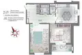 Appartement 2 chambres 64 m² Mahiliow, Bélarus