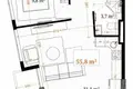 Apartamento 2 habitaciones 56 m² Batumi, Georgia