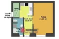 Mieszkanie 3 pokoi 41 m² okres Brno mesto, Czechy