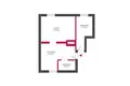 1 room apartment 32 m² Poznan, Poland