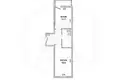 Квартира 1 комната 38 м² Мухавецкий сельский Совет, Беларусь
