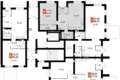 Apartamento 2 habitaciones 62 m² Odincovskij gorodskoj okrug, Rusia