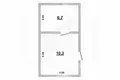 House 17 m² Matykalski sielski Saviet, Belarus