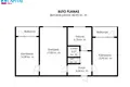 Mieszkanie 3 pokoi 61 m² Wilno, Litwa