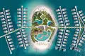 Kompleks mieszkalny The Floating Seahorse — floating villas by Kleindienst with underwater lower floors, lounge areas and jacuzzis in The World Islands, Dubai