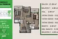 Apartamento 4 habitaciones 94 m² Mezitli, Turquía