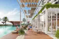 Residential complex New high-rise residence Mercer House with swimming pools and spa areas, JLT Uptown, Dubai, UAE