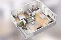 Appartement 2 chambres 47 m² Poznan, Pologne