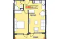 Квартира 2 комнаты 49 м² Батуми, Грузия
