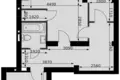 2 room apartment 58 m² Aprelevka, Russia