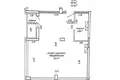 3 room apartment 63 m² Minsk, Belarus
