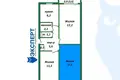 Apartamento 3 habitaciones 62 m² Minsk, Belarús