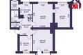 Appartement 4 chambres 81 m² Kalodziscanski sielski Saviet, Bélarus