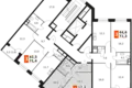 Квартира 1 комната 38 м² городской округ Мытищи, Россия