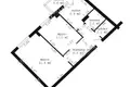 Apartamento 2 habitaciones 61 m² Brest, Belarús