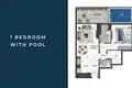 Appartement 1 chambre 78 m² Doubaï, Émirats arabes unis