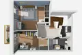 Apartamentos multinivel 3 habitaciones 83 m² Varsovia, Polonia