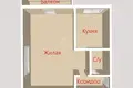 Квартира 1 комната 31 м² Берёза, Беларусь