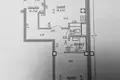 2 room apartment 56 m² Minsk, Belarus