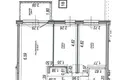 Mieszkanie 3 pokoi 55 m² Warszawa, Polska
