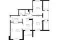 3 room apartment 78 m² Muchaviecki sielski Saviet, Belarus
