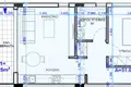 Appartement 1 chambre 62 m² Oróklini, Chypre