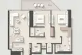 Mieszkanie 3 pokoi 114 m² Dubaj, Emiraty Arabskie