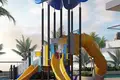 Wohnkomplex New high-rise residence Q Gardens Aliya with swimming pools and a business lounge, JVC, Dubai, UAE