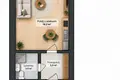 1 room apartment 25 m² Warsaw, Poland