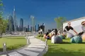 Complejo residencial High-rise residence Vento Tower with a swimming pool and a co-working area in the center of Dubai, Business Bay, UAE