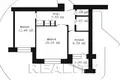 Квартира 2 комнаты 48 м² Брест, Беларусь